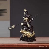 ราคา ไม้มะเกลือแกะสลักกวนอูมีดแนวนอนของขวัญกวนกงงานฝีมือไม้เนื้อแข็งเปิดแกะสลักเทพเจ้าแห่งความมั่งคั่งมีดเครื่องประดับมะฮอกกานียืน ZQBH (50102162058)