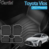 ราคา พรมปูพื้นรถยนต์ 3D car mat Toyota Vios (2023-Present)พรมปูพื้น พรม car floor mat foot mat carpet พรมรถยนต์ (24328679910)