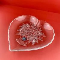 ราคา HOYA | Heart shaped glass dish จานหัวใจ (25081268809)