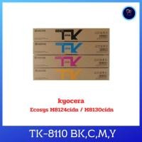 ราคา หมึกแท้ 100% TK-8110 BK,C,M,Y สำหรับ kyocera Ecosys M8124cidn / M8130cidn (24532306095)