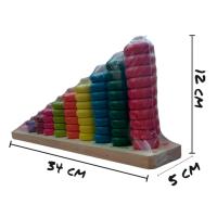 ราคา ชุดหลักนับเลขแสดงจำนวนรหัสBE1838 (MADE IN THAILAND) ของเล่นเด็ก (26987617966)