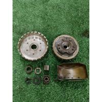 ราคา ชุดคลัชแผ่น ฮอนด้า เวฟ110i s4 สตาร์ทมือครบชุด แท้มือ2 (25047781473)