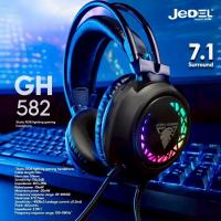 ราคา Jedel GH-582 USB2.0 Gaming Headset หูฟังคอมพิวเตอร์ เกมมิ่ง หูฟังเกมมิ่ง HITECHconnect (43125100503)