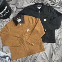 ราคา ♞,♘,♙Carhartt DETROIT J01 เสื้อแจ็กเก็ต ผ้าแคนวาส ผ้าขนสัตว์หนา สไตล์เรโทรคลาสสิก ncg (27718505652)