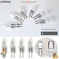 ราคา CONFIANZA ไฟฮาโลเจน 5 ชิ้น, 12 V/220 V 10W 20W 35W 40W G4 G5.3 G9 หลอดฮาโลเจน, 2023 หรี่แสงได้แสงฮาโลเจนจําลอง (48250352117)