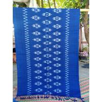 ราคา ผ้าคลุมไหล่ทอมือ ผ้าครามสกลนคร กว้าง 80ยาว2เมตร (18154217539)