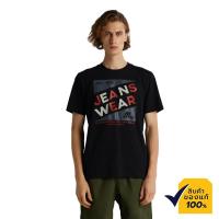 ราคา Mc Jeans เสื้อยืดแขนสั้นผู้ชาย คอกลม สีดำ ผ้านุ่ม ระบายอากาศได้ดี MTSZ861_24 (20671984512)