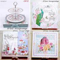 ราคา ชั้นวางเค้กพิมพ์ลายวินเทจสวยๆ (4933835372)