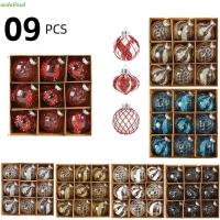 ราคา JARREDIW 9 ชิ้นทาสีลูกบอลคริสต์มาสชุด,โปร่งใส DIY Electroplated คริสต์มาสแขวนลูกบอล,ของเล่นเด็กการ์ตูนพลาสติก Elegant Merry Christmas Tree Decor (51750477853)