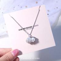 ราคา สร้อยคอเงินแท้ 92.5% จี้หอยมุก CD-054 (12040498993)
