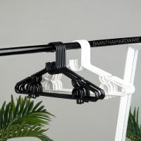 ราคา ไม้แขวนเสื้อ สีขาว มินิมอล แพ็ค6ชิ้น ไม้แขวนพลาสติก เกรดห้าง (27859080019)