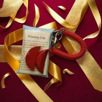 ราคา 2025 Chaoshan Hokkien พื้นที่ที่โดดเด่น Grail Victory Grail จี้พวงกุญแจ Anti-Lost กระเป๋าจี้/ปลาขนาดเล็ก 12.6 (41827042558)