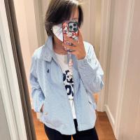 ราคา UTGQ RL# Stand Collar Zipper Straight Long Sleeve Jacket Coat Yu Shuxin Same Style Unisex Casual (49900973008)