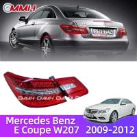 ราคา Mercedes Benz E W207 Coupe tail lamp two doors 2009-2012 E200 E260 Coupe Taillamp เสื้อไฟท้าย ไฟท้ายแต่ง ไฟท้ายไฟเบรค ไฟเลี้ยว Taillamp Taillight ไฟท้าย พร้อมทับทิม ไฟท้ายกันชนหลังสําหรับ ทับทิมใ