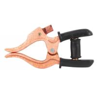 ราคา คีมจับสายดิน คีมจับสายดิน 300a แบบก้ามปู ชุบทองแดง คีมจับสายดินยึดจับสายดินให้แน่นกับชิ้นงานหรือตู้เชื่อม T1097 (7547488758)