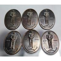 ราคา N492เหรียญ กรมหลวงชุมพรเขตอุดมศักดิ์ หลัง หลวงปู่ศุข วัดปากคลองมะขามเฒ่า ปี 2551 จำนวน 6 เหรียญ (41872964807)