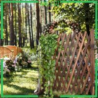 ราคา [แอมเลโซ] รั้วไม้ประตูสวนอิสระรั้วสวนพับเก็บได้สําหรับสวน (25834787785)