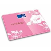 ราคา เครื่องชั่งน้ำหนักดิจิตอล ลายดอกไม้ สีชมพู (132187060)