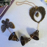 ราคา [pto] ผีเสื้อวินเทจโลหะผสมกระดิ่งลมแขวนตกแต่งบ้านผนังตกแต่งประตูโลหะระฆังจี้สวนกลางแจ้งลูกบิดประตูเสน่ห์ [TH] (54102195667)