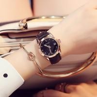 ราคา ฮ่องกง guou guou นาฬิกายุโรปอเมริกันแฟชั่น Rhinestone Scale พร้อมปฏิทินควอตซ์ Dial เข็มขัดผู้หญิงนาฬิกาผู้หญิง (26243623010)