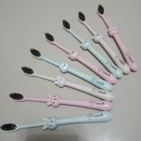 ราคา แปรงสีฟัน แปรงสีฟันเด็ก ด้ามจับลายการ์ตูน ผลิตจากฟางข้าวสาลี (5118767891)