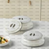 ราคา COMOING ไมโครเวฟ Splatter ฝาครอบไมโครเวฟกันน้ํามัน Splash-proof พับ Retain สดทนความร้อนด้วยท่อระบายน้ําไอน้ําอาหาร Splash ฝาปิดป้องกันห้องครัว (44651009436)