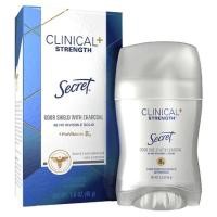 ราคา Secret Clinical Strength Antiperspirant & Deodorant Invisible Solid - Odor Shield with Charcoal 1.6 oz, 45 g (7356010978)