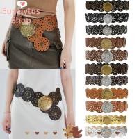 ราคา Eucalytus1 เข็มขัดคาวบอย หัวเข็มขัดโลหะ ทรงกลม สไตล์ตะวันตก วินเทจ สําหรับผู้หญิง (25331500125)