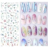 ราคา NAIL Tattoo สติ๊กเกอร์ลอกน้ำ แทททู ติดเล็บ ตกแต่งเล็บ สติกเกอร์เล็บ ลอกน้ำ แผ่นใหญ่ พร้อมตัวอย่างการใช้จริง tatto (10326541039)