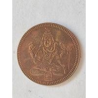 ราคา เหรียญพระศิวะ หลังยันต์โอม ออกที่วัดแขก สีลม ปี2540 เนื้อทองแดง (27585584555)