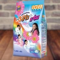 ราคา 108 ช็อป ผงซักฟอก 3แจ๋ว+แจ่ม ขนาด 1000 กรัม. (22450156942)