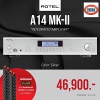 ราคา ROTEL A14 MK II + AUDIO QUEST ROCKET 44 INTEGRATED AMP 80W X 2 (42863668363)