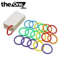 ราคา สันห่วง ห่วงใส่กระดาษ สันห่วงถอดได้ สันห่วงพลาสติก (ขนาด 15-20-28-32-35-40)ห่วงร้อยเอกสาร ห่วงแฟ้ม ห่วงกลม The one (24292389497)