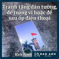 ราคา BAO ANH Sticker ขนาด 6x9cm God of Wealth พิมพ์ 5D เงา (43905187158)