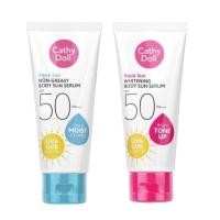 ราคา ลดเพิ่ม 30% Cathy Doll Aqua Sun Body Sun Serum SPF50 PA+++ เคที่ดอลล์ เซรั่ม กันแดด ทาตัว ครีมกันแดด สำหรับผิวกาย (24086584514)