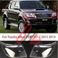 ราคา ฝาครอบไฟหน้า/ฝาครอบเลนส์ใสไฟหน้า toyota hilux vigo สําหรับ Toyota Hilux VIGO 2012 2013 2014 (56600810637)