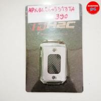 ราคา อะไหล่แต่ง H2C ฝาปิดกระปุกน้ำมันเบรค สีเทา รหัส APK94AH45513TA สำหรับรถรุ่น CB150R แท้เบิกศูนย์ 100% (22668423892)