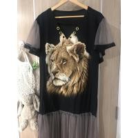 ราคา เดรสลายสิงโตแต่งระบาย (9916561579)