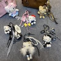 ราคา คิตตี้กระเป๋าตุ๊กตาจี้น่ารักตุ๊กตากระเป๋าแขวนรถพวงกุญแจเสือดาวพิมพ์ KT จี้กระเป๋าตกแต่ง INS (29309196092)