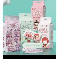 ราคา 8in1 WET TISSUE PACK 8 PACKS - WET TISSUE MINI TRAVEL IMPORTED WET TISSUE l WET ทิชชู่ตอนนี้ไวรัส (27037916166)