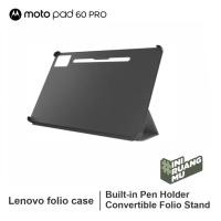 ราคา Lenovo MotoPad Folio Case สําหรับ Motorola MotoPad 60 PRO 12.7 นิ้ว - Folio Case Stand Cover พร้อมที่วางปากกา - ZG38C05980 (46902880146)
