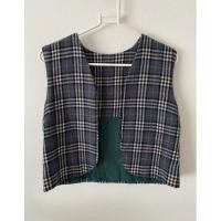 ราคา เสื้อกั๊ก ลายสก็อต มือสองสภาพดี (4571691760)