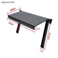 ราคา [bigdeals365] Rack TV Monitor Organizer Screen Top Storage Shelf Holder Practical Home Storage คอมพิวเตอร์ Office Multi-functional Organizer สต็อกใหม่ (25685892872)