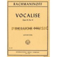 ราคา (Cello and Piano) Rachmaninoff, S W: Vocalise op. 34/14 (IMC1646) (4721029058)