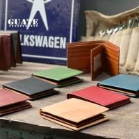 ราคา GUATE กระเป๋าสตางค์หนังแท้ รุ่น Why Not P กระเป๋าสตางค์ผู้ชาย ใส่บัตรได้เยอะ ใส่รูปได้ ดีไซน์เท่ สวย Minimal หนังฝอกฝาด (18409209334)
