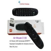 ราคา Air Mouse C120 Voice 2.4G คีย์บอร์ดขนาดเล็กสำหรับ Android Smart TV Box (25320655511)