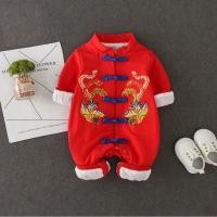 ราคา พร้อมส่ง‼️ชุดตรุษจีนเด็ก เสื้อผ้าเด็ก บอดี้สูท ชุดทารก มือสอง เด็กผู้ชาย (21470611432)