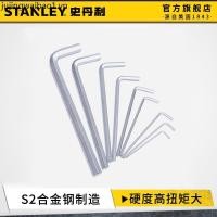 ราคา Stanley ประแจอัลเลนเมตริกหัวแบนประแจหกเหลี่ยมยาว ไขควงอัลเลน เครื่องมือช้อนหกเหลี่ยมรูปตัว L (55002030936)