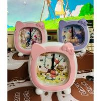 ราคา นาฬิกาตั้งโต๊ะ Hello Kitty นาฬิกาปลุก ของขวัญน่ารักสําหรับเด็ก (40370455039)