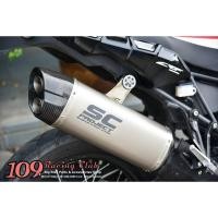 ราคา ท่อ Sc Project ตัว 2 รู Slip-on ตรงรุ่นสำหรับ Africa Twin (1405812447)